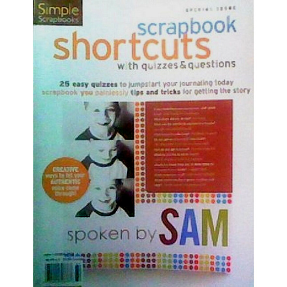 Simple Scrapbooks Special Issue Shortcuts Quizzes & Questions Journaling creativ - Picture 1 of 1
